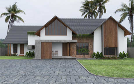 Contemporary Kerala Home
